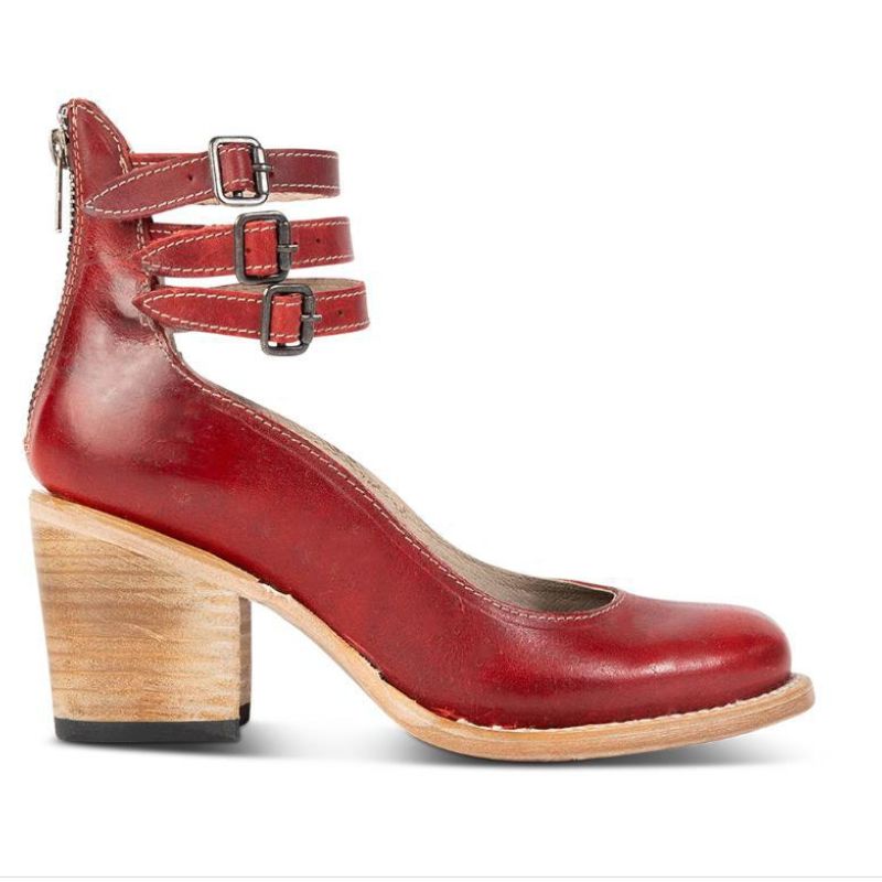 Neda - Stylische Pumps mit Fesselriemchen