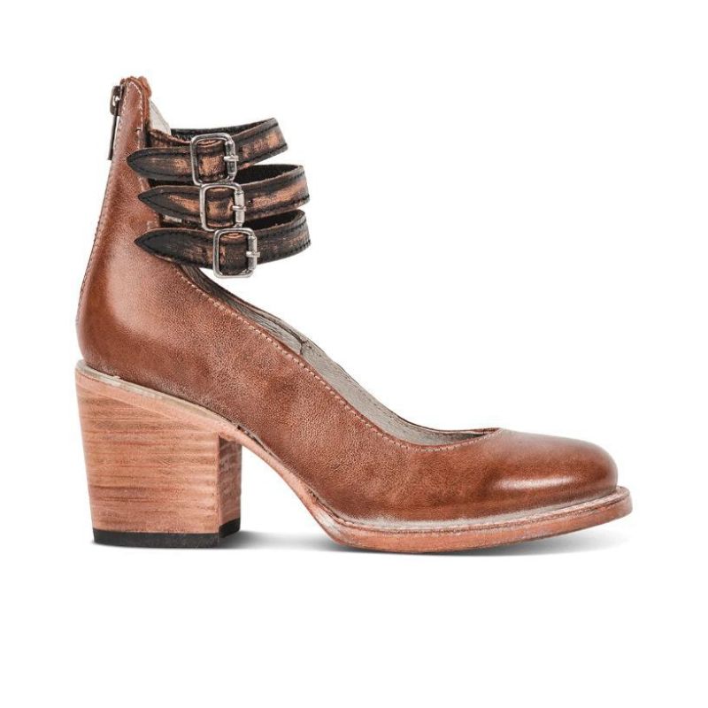 Neda - Stylische Pumps mit Fesselriemchen