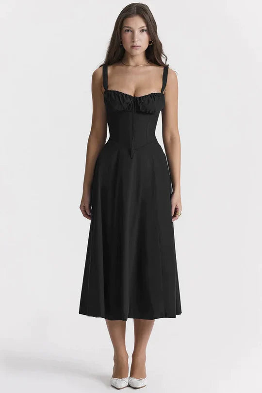 Gretchen - Midikleid mit Schnürung und Korsett