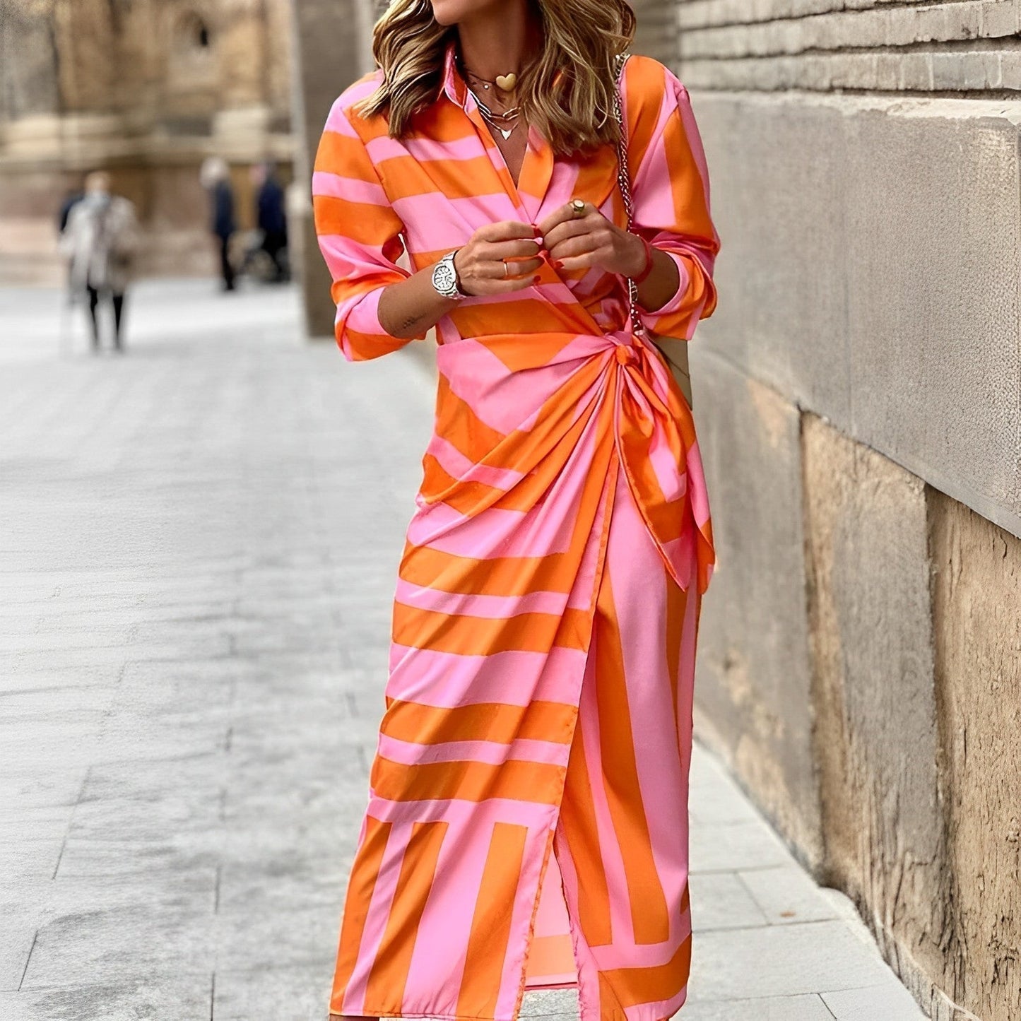 Genesis - Stilvolles buntes Kleid