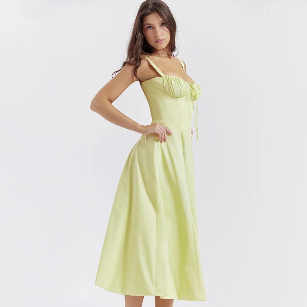Gretchen - Midikleid mit Schnürung und Korsett