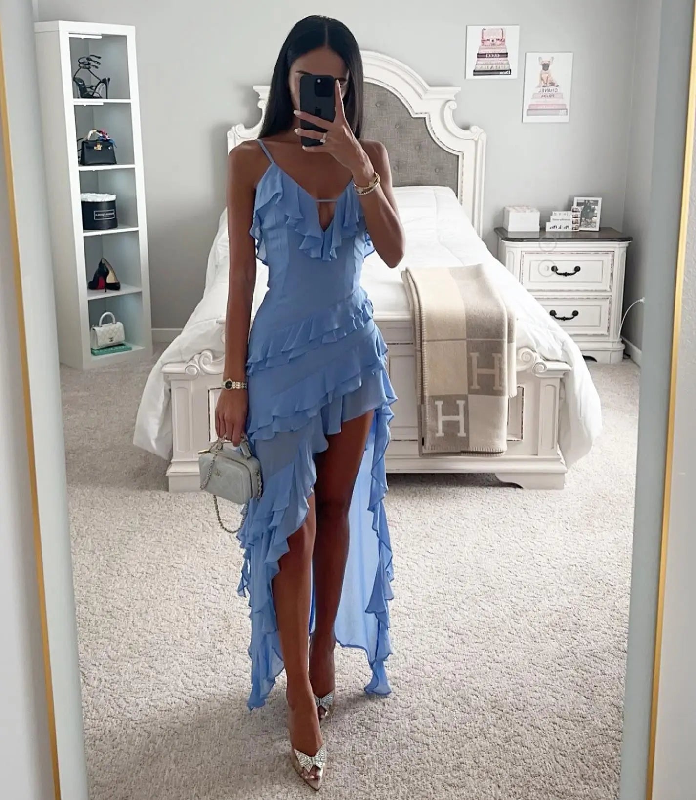 Galilea - Elegantes asymmetrisches Kleid