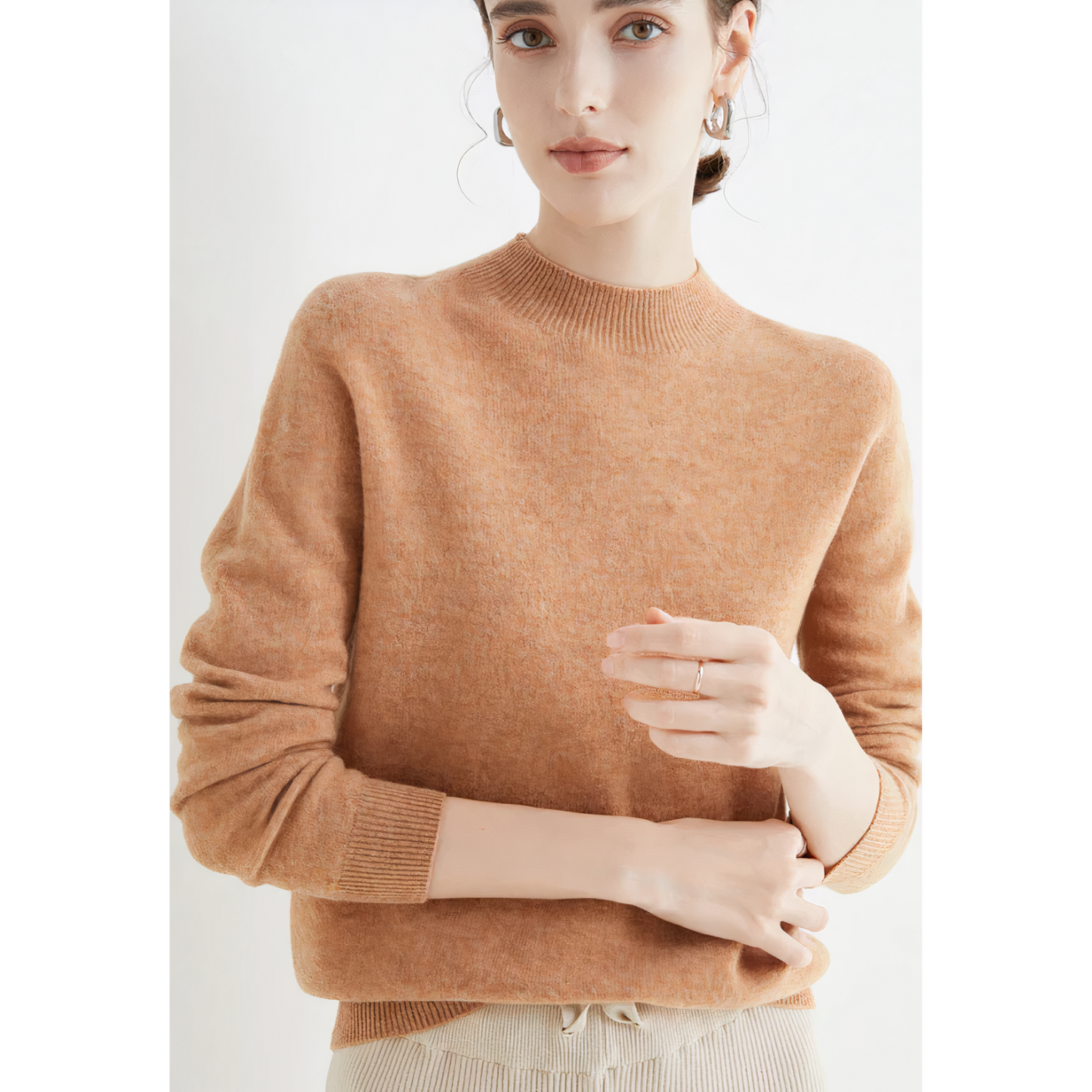 Yelena - Kaschmir-Strickpullover