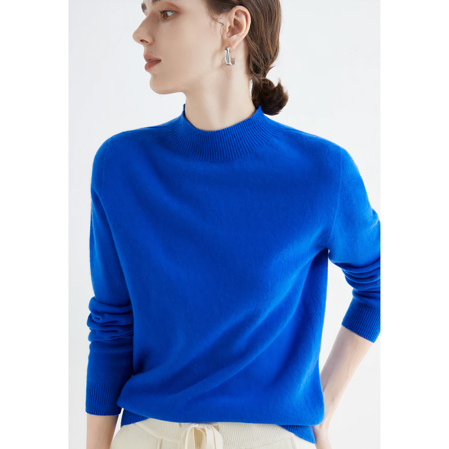 Yelena - Kaschmir-Strickpullover