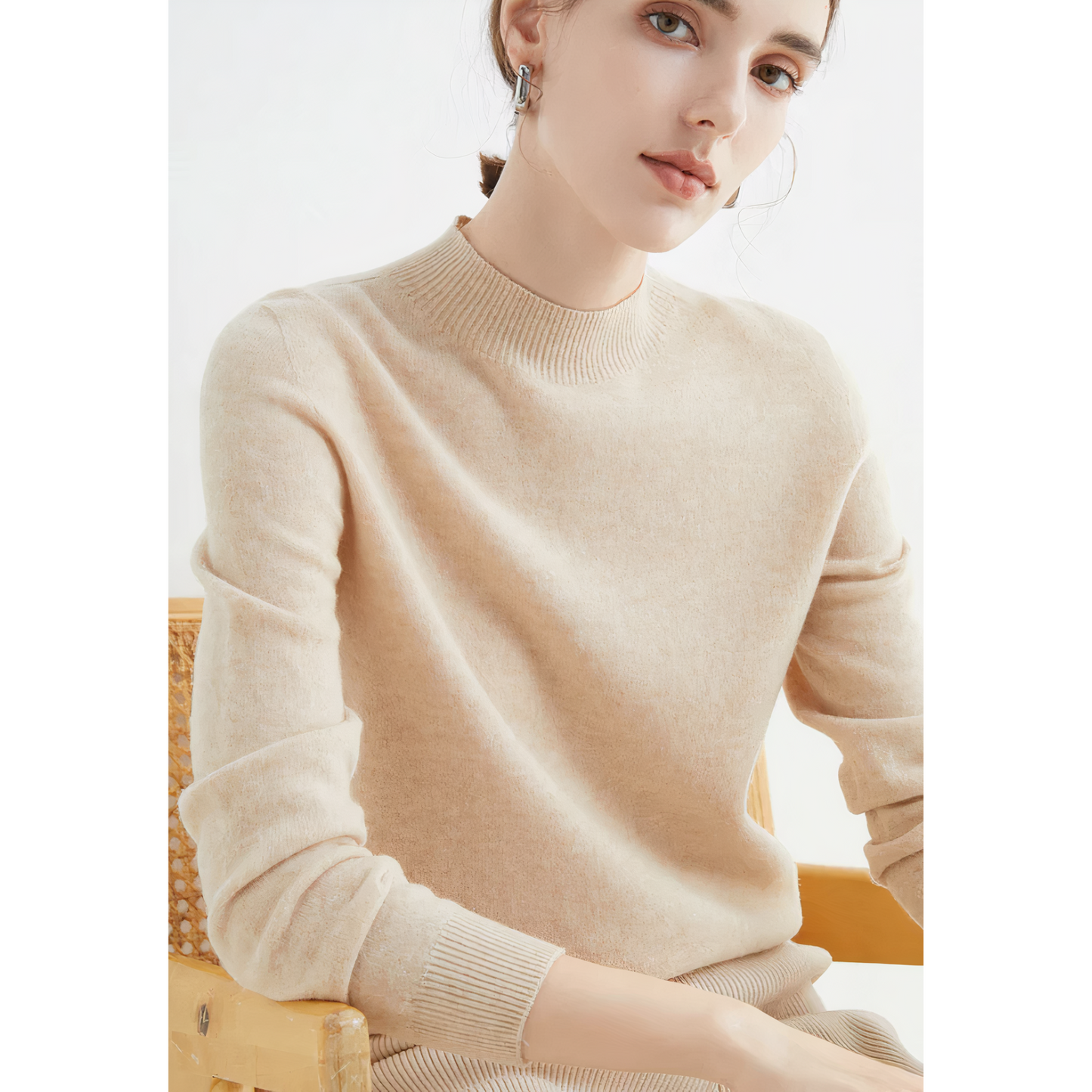 Yelena - Kaschmir-Strickpullover