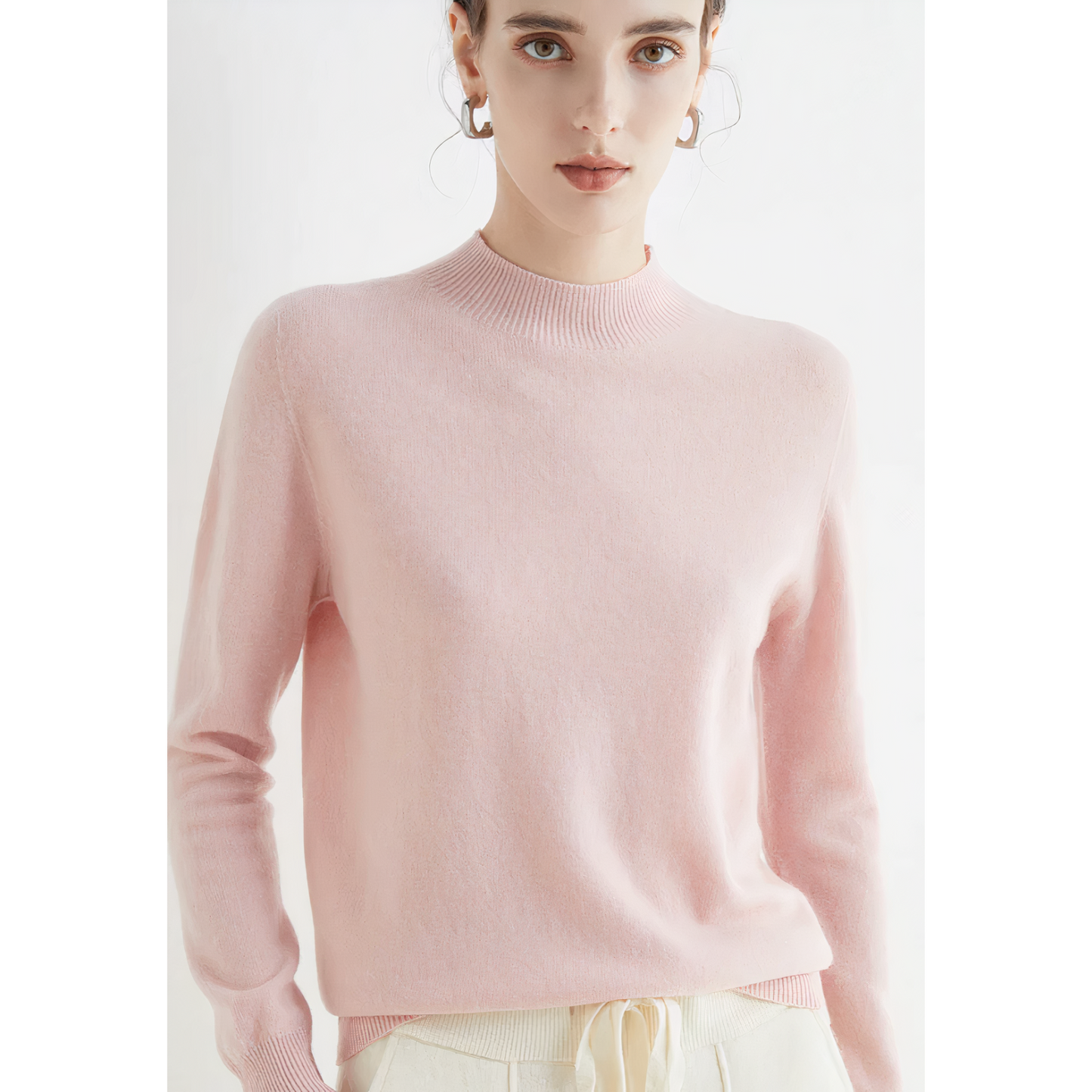 Yelena - Kaschmir-Strickpullover