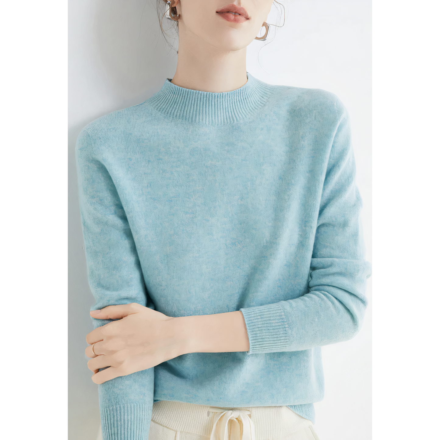 Yelena - Kaschmir-Strickpullover