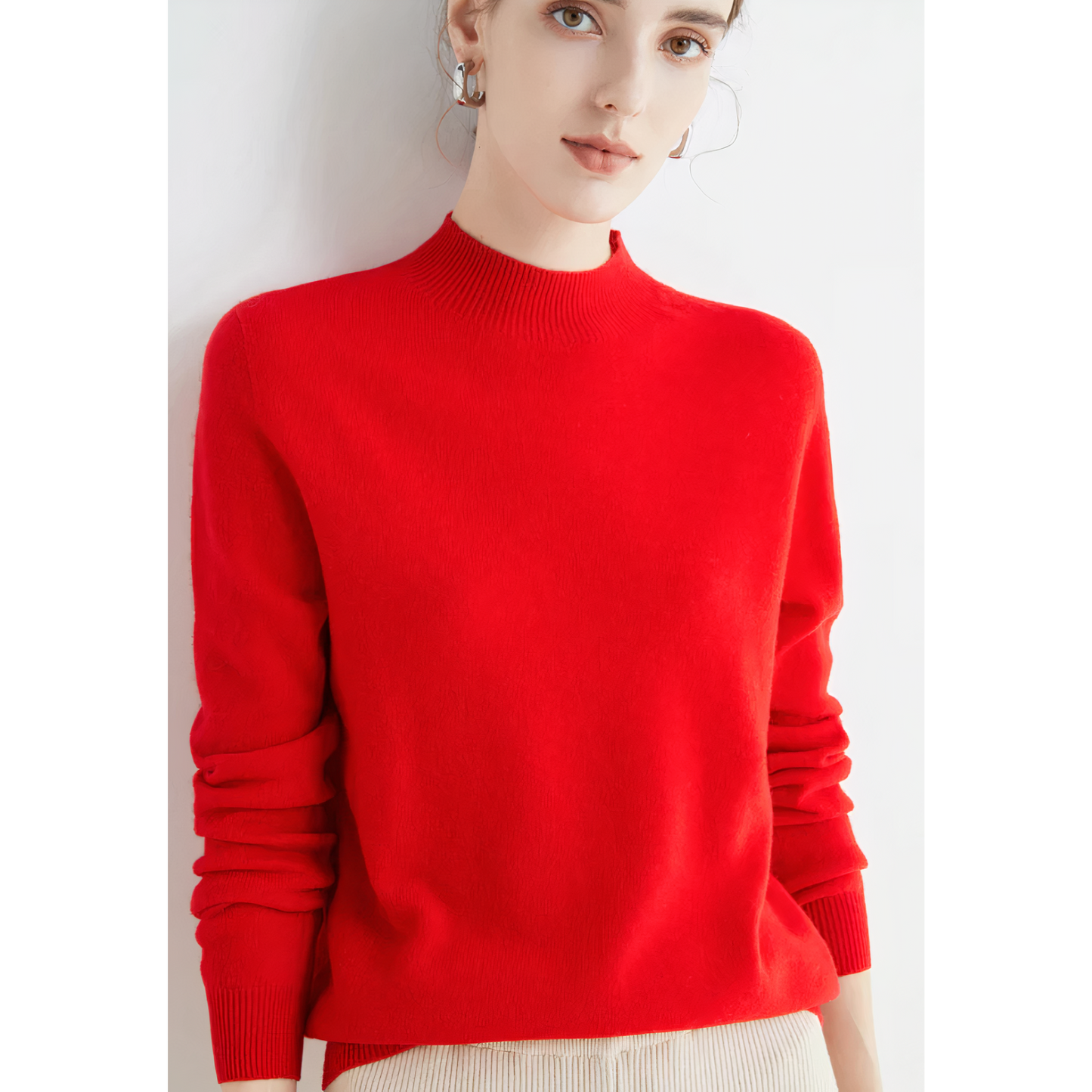 Yelena - Kaschmir-Strickpullover