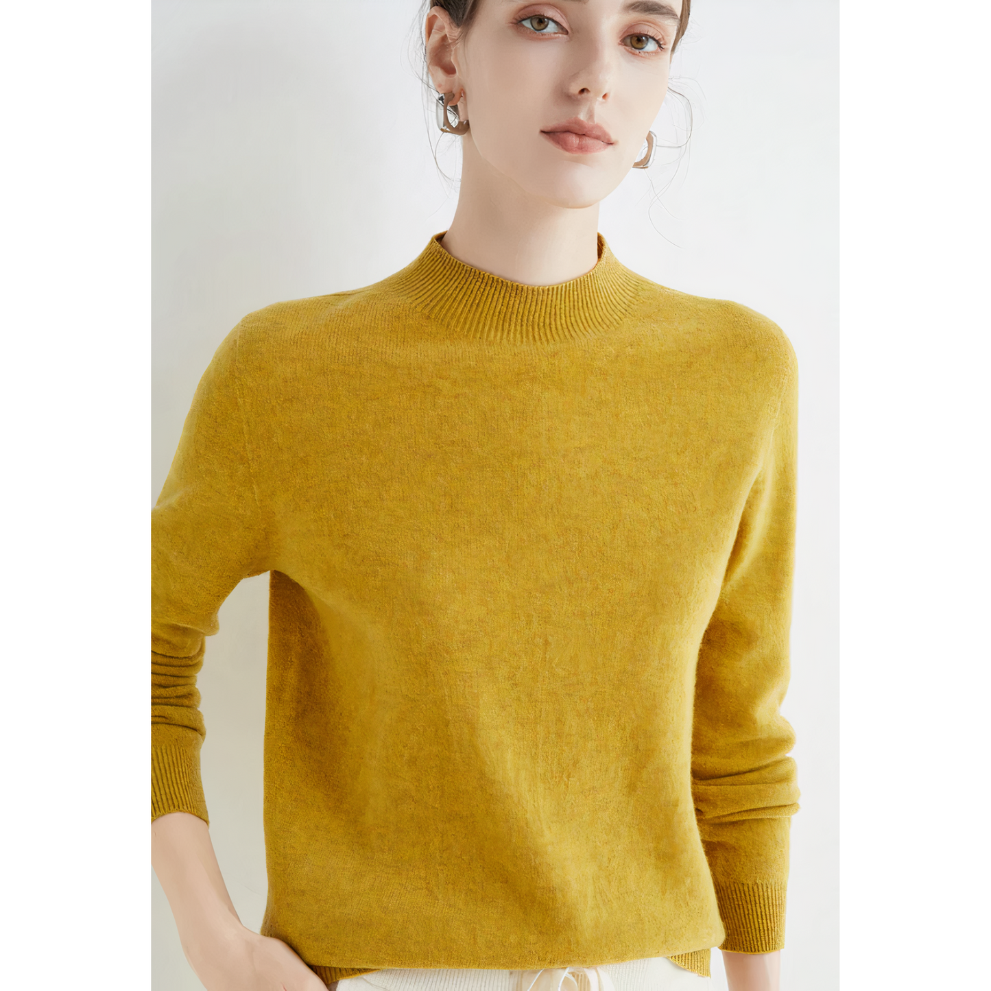 Yelena - Kaschmir-Strickpullover