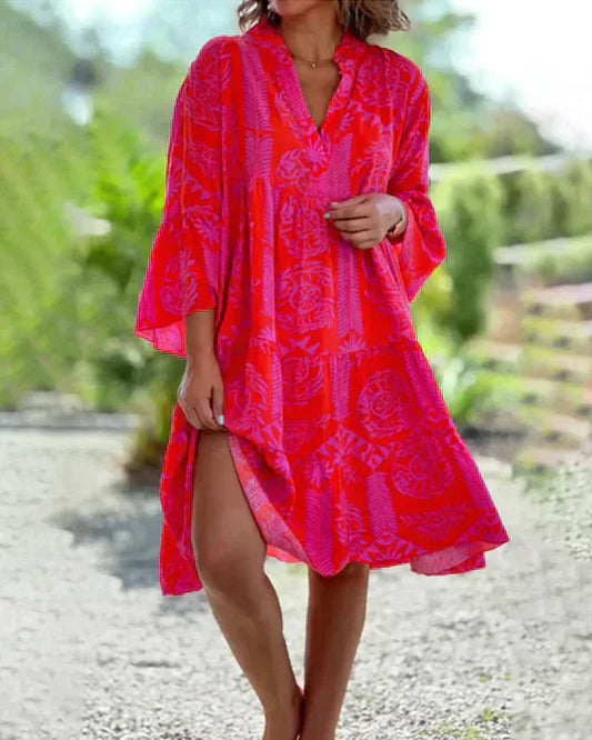 Eduanda - Boho Baumwollkleid