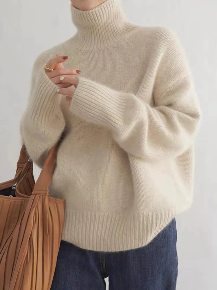 Léa - Rollkragenpullover