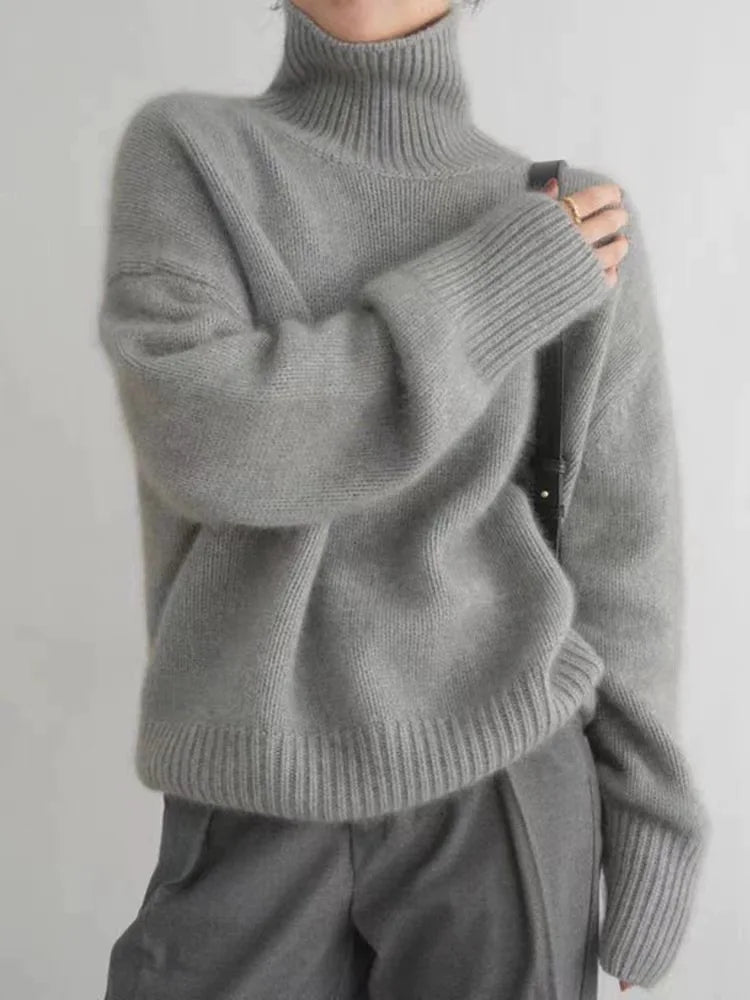 Léa - Rollkragenpullover