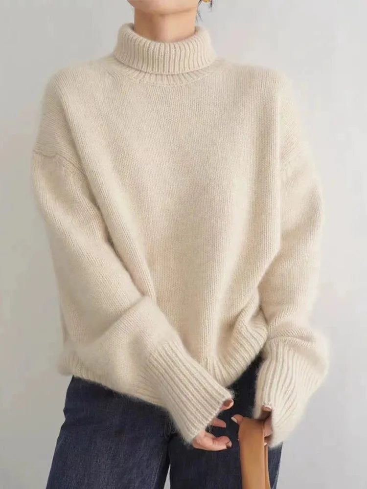 Léa - Rollkragenpullover