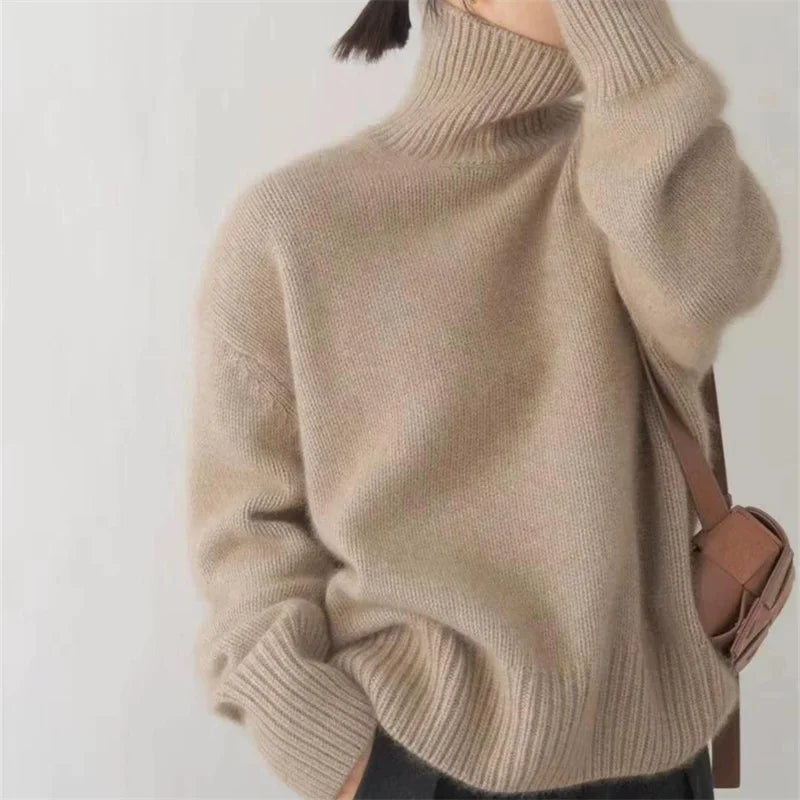 Léa - Rollkragenpullover