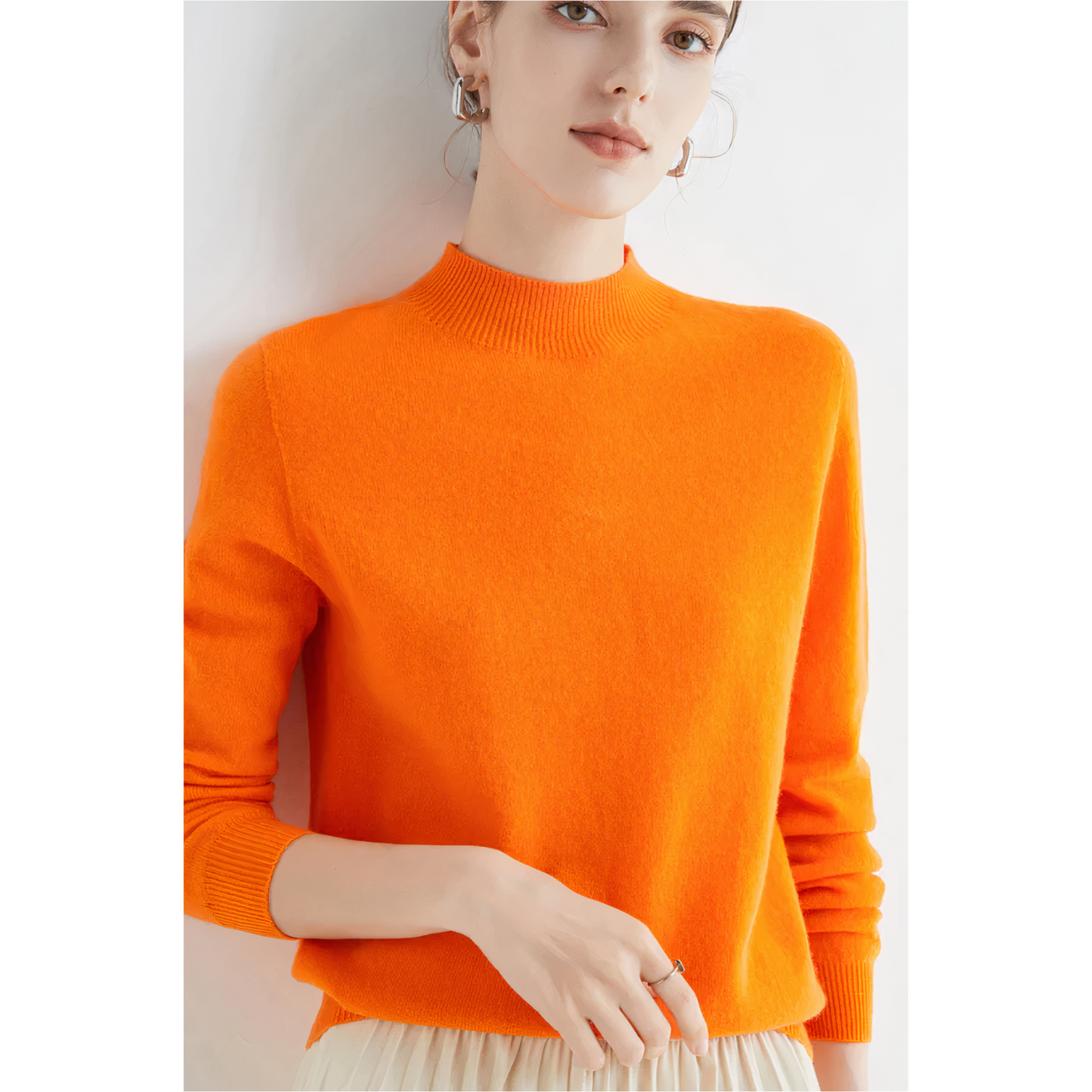 Yelena - Kaschmir-Strickpullover