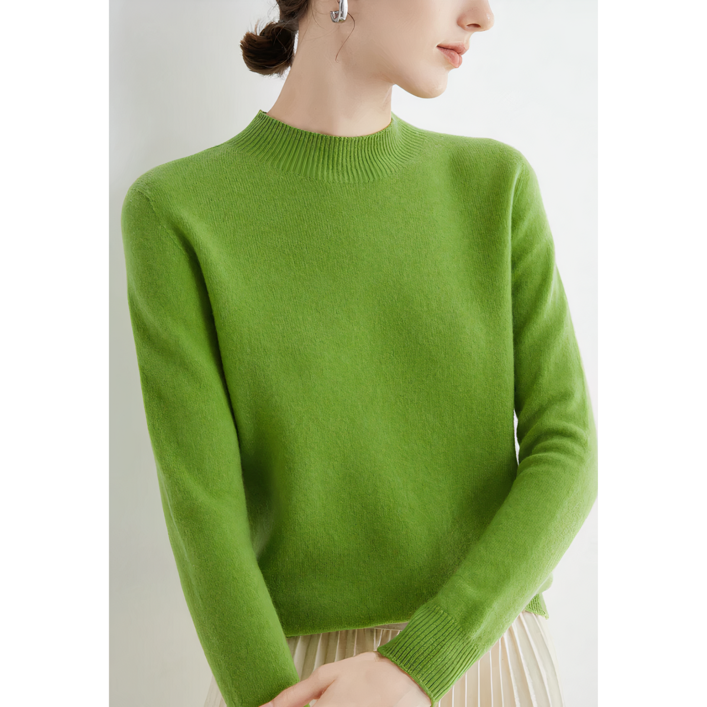 Yelena - Kaschmir-Strickpullover