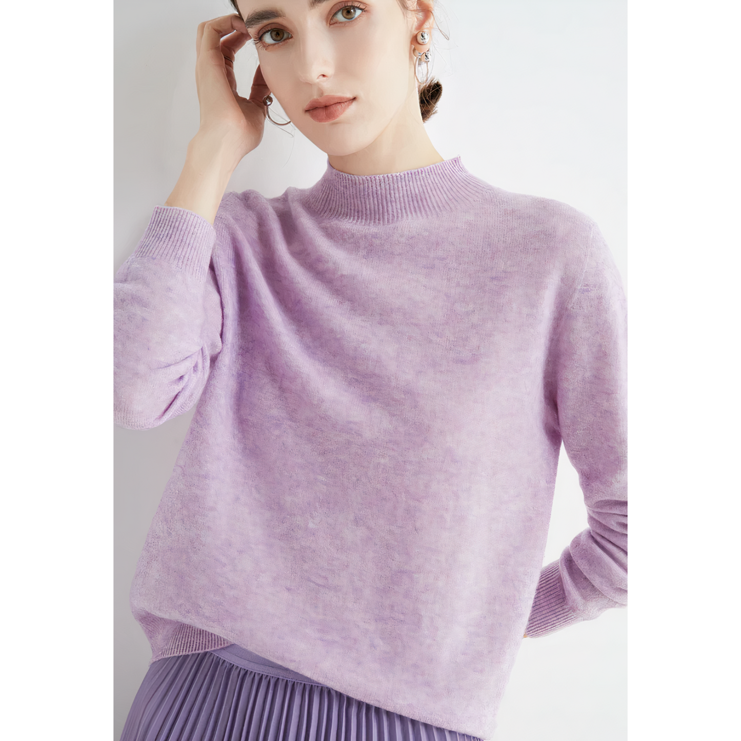 Yelena - Kaschmir-Strickpullover