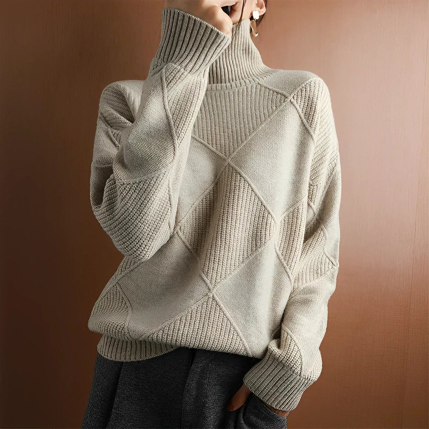 Julie - Rollkragenpullover aus Kaschmir