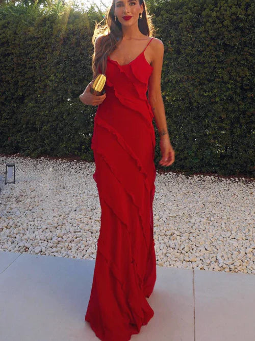 Camilla - Elegantes Kleid mit Rüschen
