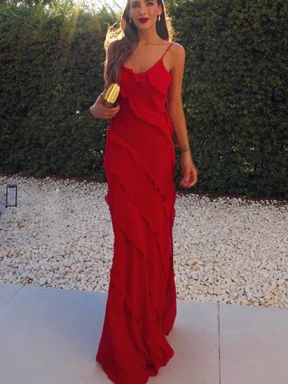 Camilla - Elegantes Kleid mit Rüschen