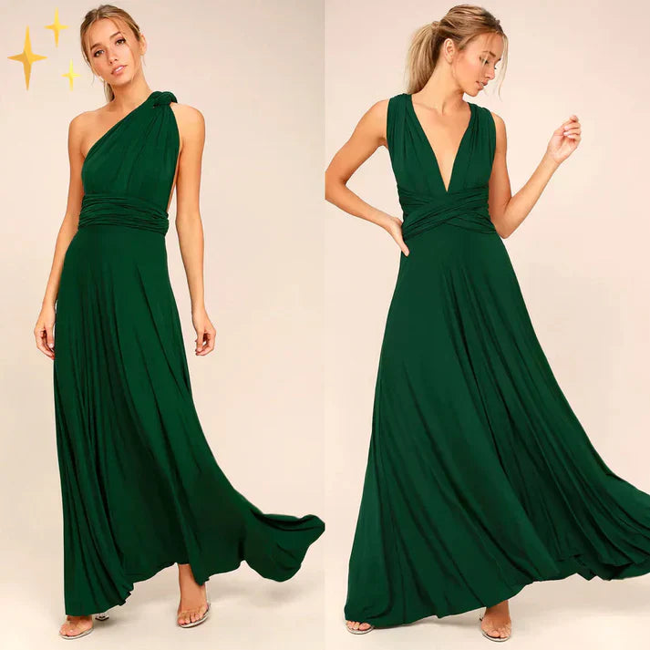 Juliana – wandelbar Elegantes Kleid in vielseitiger Wickeloptik