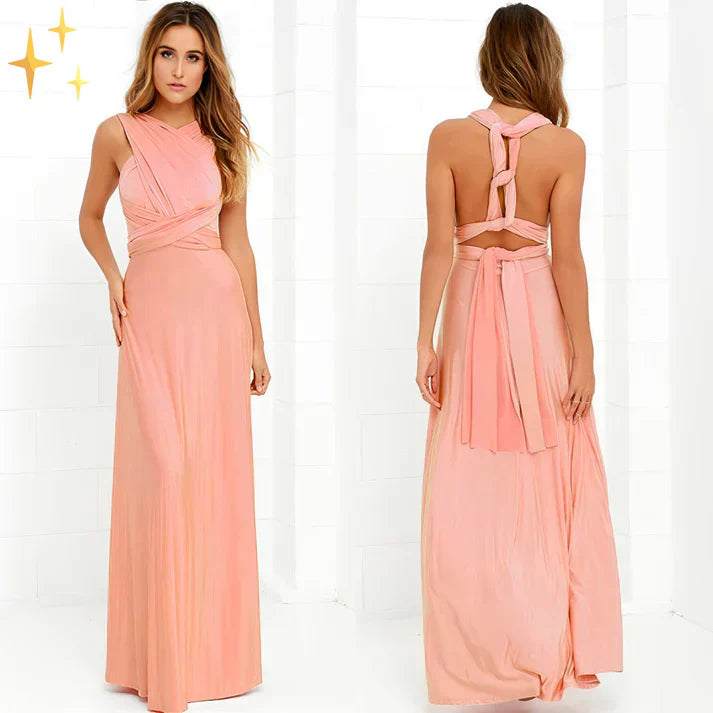 Juliana – wandelbar Elegantes Kleid in vielseitiger Wickeloptik